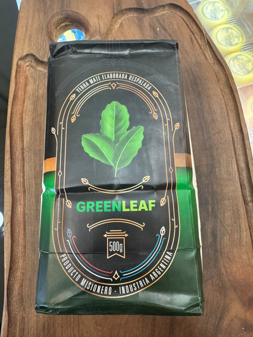 Yerba Mate Greenleaf Despalada 500 g – Sabor Intenso y Bajo Contenido de Palo