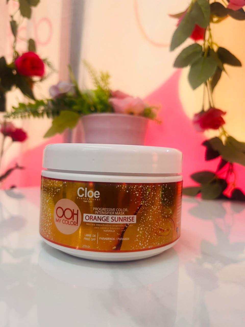 🧡 Mascarilla Intensificadora Progresiva Orange Sunrise | Color, Hidratación y Brillo