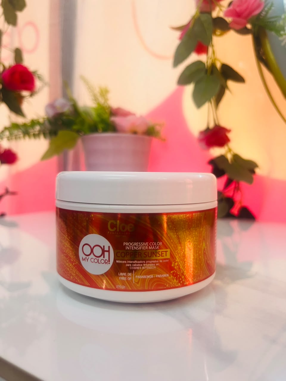 🧡 Mascarilla Intensificadora Progresiva Copper Sunset | Color, Hidratación y Brillo